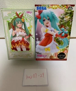 Hatsune Miku Figur Weihnachten 2022 SPM & Wonderland Däumelinchen Brandneu Set - Bild 1 von 3
