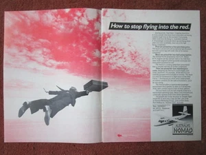 2/1982 PUB GAF NOMAD AUSTRALIAN AIRCRAFT NOMAD N24A STOL ALLISON B17C ENGINES AD - Imagen 1 de 1