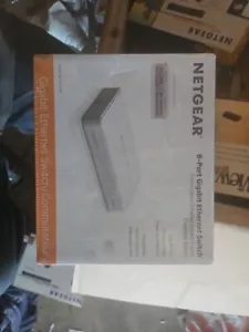 NETGEAR GS208100PAS Gigabit 8 Port Gs208 Ethernet Switch - White - Picture 1 of 3