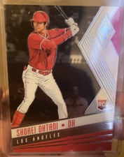 2018 Panini Chronicles Shohei Ohtani Phoenix #20 Silver Prizm Holo RC, '23 MVP