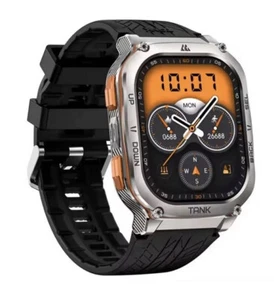 2024 Kospet Tank M3 Ultra SILBER GPS Smartwatch für Herren Damen 480mAh NEU - Bild 1 von 15