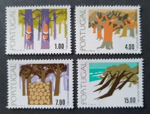 1977 PORTUGAL SET FOREST FLORA VF MNH - Picture 1 of 1