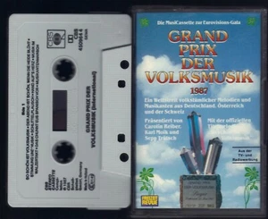 Grand Prix der Volksmusik 1987 ZDF Uschi Bauer Maya Brunner Tape MC Kassette 105 - Bild 1 von 3