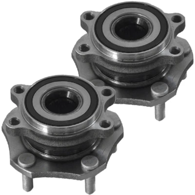 Pair Front Left or Right Wheel Hub & Bearing Assembly for Nissan Rogue 2014-2020 Foto 1 de 4