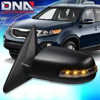 For 2011-2015 Kia Sorento Powered Adjustment Heated Left Driver Side View Mirror - Image 1 of 4