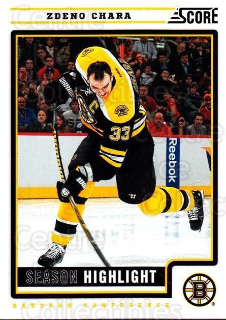 2012-13 Score #14 Zdeno Chara - Image 1 of 1