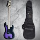 Electric Bass, 10 Colors Double Pad Bag (Setup Include Free Shipped USA)