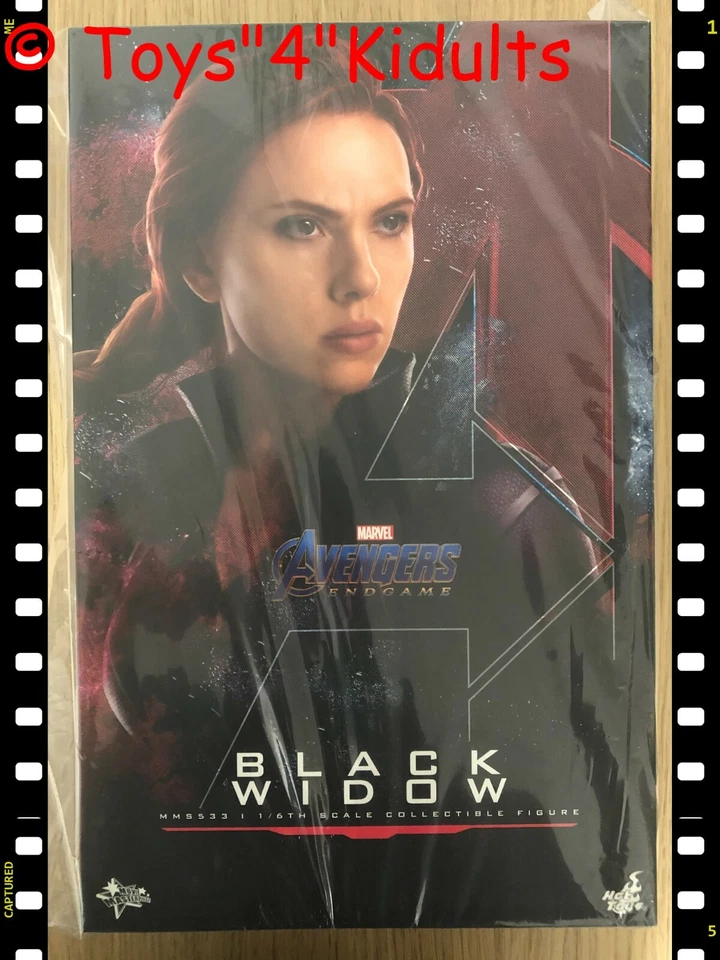 🔥 Hot Toys MMS533 Avengers Endgame Black Widow 1/6 Action Figure NEW - Image 1 of 1