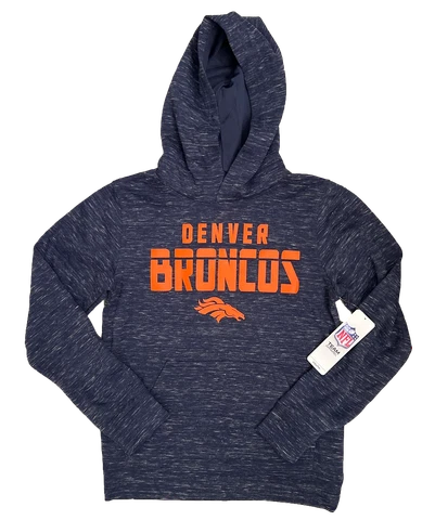 Denver Broncos Boy's Youth Hooded Sweatshirt - Hoodie Cover