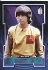 Doctor Who 2015 Blue Parallel [199] Base Card #24 Adric