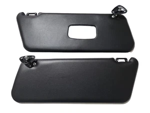Sonnenblenden links + rechts SCHWARZ für Mercedes W115 W114 W108 W110 NEU - Picture 1 of 4