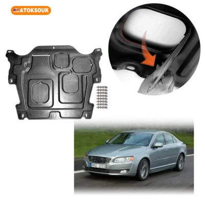 Engine Skid Plate For 2012-2016 Volvo S80 Under Splash Shield Heavy Duty Foto 1 de 4