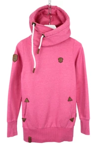 Naketano Kapuze Damen M Rollkragen Mischung Pullover Kordelzug - Bild 1 von 9