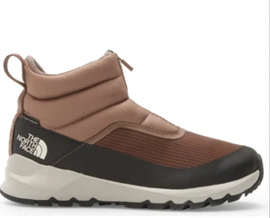 Stivali marroni impermeabili The North Face ThermoBall con cerniera progressiva II taglia 8 NUOVI - Foto 1 di 11