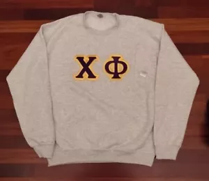 Chi Phi Greek Fraternity Gildan Sweatshirt Collegian Affinity License Product, M - Picture 1 of 7