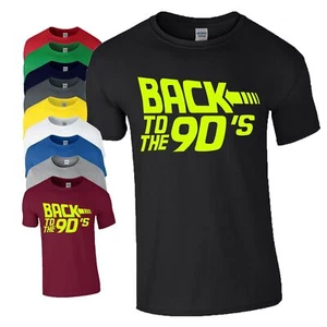 Back To The 90s T-Shirt 90er Party Wear Kostüm 90s Gig Konzert Herren Top - Bild 1 von 13