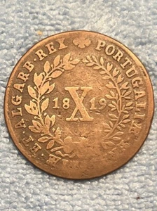 Portugal - 10 Reis 1819 - Picture 1 of 2
