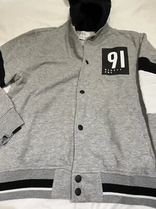new boys grey zara hoddie age 11-12 - Picture 1 of 2