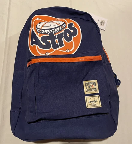 Houston Astros Cooperstown Herschel Supply Co. Backpack Daypack Canvas Bag NWT Cover