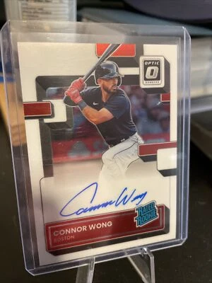 2022 Panini Donruss Optic Connor Wong Rated Rookie Auto  - Image 1 of 2