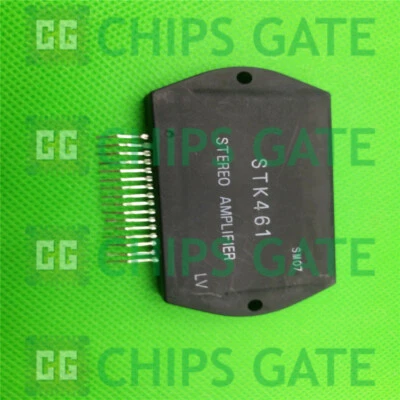 1PCS STK461 2 POWER 2 CHANNEL 10 to 30W min AF POWER AMP - Image 1 of 2