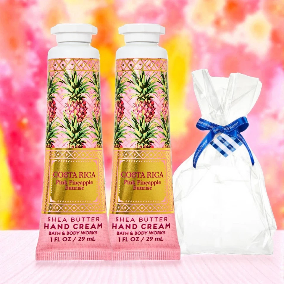 *Nuevo* 2PK COSTA Rica Piña Salida del Sol Crema de Manos Baño y Cuerpo Funciona GRATIS Bolsa de Regalo Foto 1 de 1
