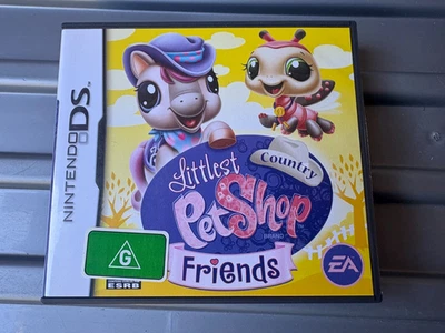 NINTENDO DS LITTLEST PET SHOP FRIENDS COUNTRY GAME + MANUALS - Image 1 of 3