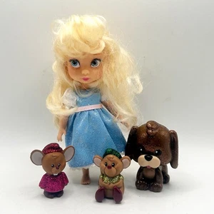 Disney Animators' Collection Mini Doll Play Set Cinderella And Animal Friends - Picture 1 of 10
