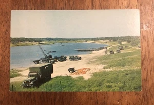 Ft. Capucha - Uno de los batallones de ingenieros construye un puente. Texas (WP8) - Imagen 1 de 2