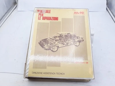 Manuale officina Alfa Romeo Alfa 90 e Super e 1.8 Carabinieri istruz riparazioni - Immagine 1 di 4