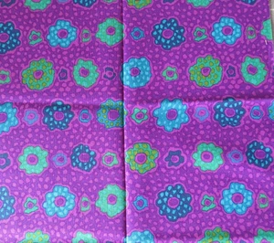 KAFFE FASSETT SAMARKAND GP58 lila 7,75" X WOF Originalausgabe - Bild 1 von 2