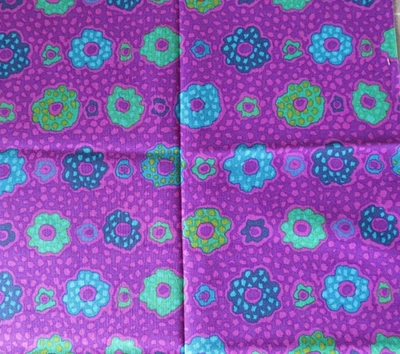 KAFFE FASSETT SAMARKAND GP58 purple 7.75” X WOF original issue - Image 1 of 2