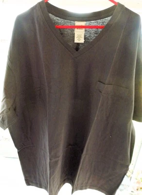 Camiseta Scandia Woods Negra Algodón Bolsillo Talla 3XL NUEVA Foto 1 de 2