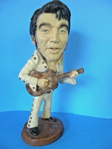 VINTAGE ESCO ELVIS PRESLEY CHALKWARE 17" STATUETTE - Picture 1 of 11