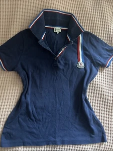 Moncler T-Shirt Größe S Navy Blau Damen Kurzarm Baumwolle - Bild 1 von 5