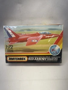 New Vintage Matchbox 1-72 Red Arrows Hawker Siddeley Gnat TMK Alpha Jet Model - Picture 1 of 5