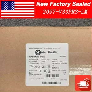 Nuevo Allen-Bradley 2097-V33PR3-LM SER A Kinetix 350 Servo Drive 1kW 2097V33PR3LM - Imagen 1 de 5