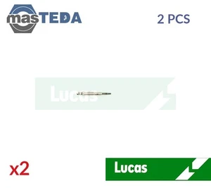 LP050 ENGINE GLOW PLUGS LUCAS DIESEL 2PCS FOR VAUXHALL ARENA 1.9 D 1.9L 44KW - Picture 1 of 6