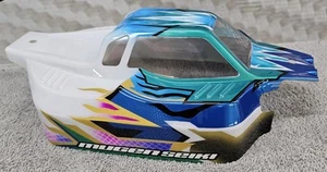 Mugen MBX8R eco OEM Body Custom Airbrushed Nitro E Buggy 1/8th Scale - Picture 1 of 13