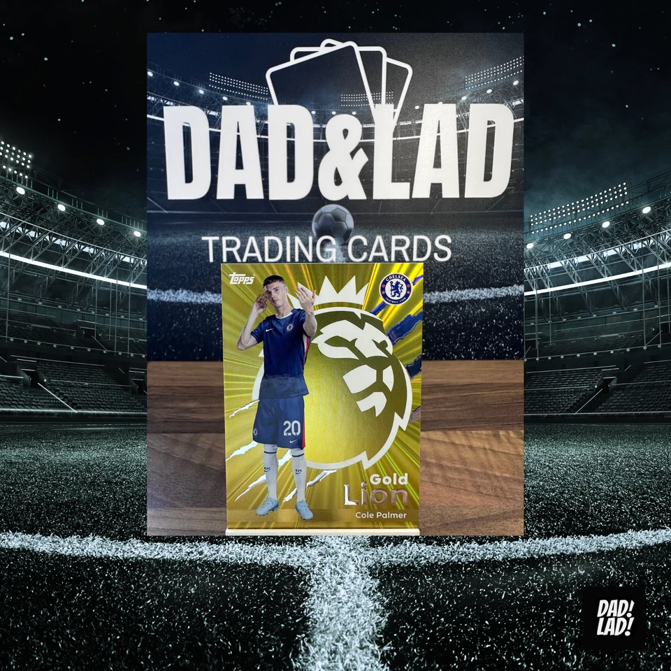Topps Premier League 2026 Gold Lion Cards - Image 1 of 1