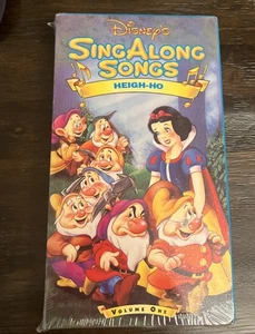 Disney's Sing Along Songs - Snow White: Heigh-Ho (VHS, 1994) - New Sealed - Bild 1 von 9