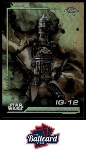 2024 Topps cromo Star Wars #40 refractor IG-12 - Imagen 1 de 2