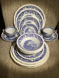 Vintage Swinnerton Staffordshire England “Silverdale” 20 Piece Dinner Setting - Picture 1 of 21