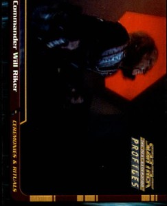 2000 Star Trek The Next Generation Profiles Non-Sport Card #56 Will Riker