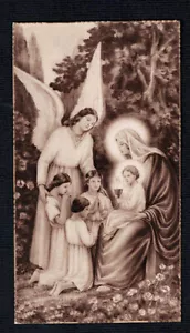 antico santino -holy card- image pieuse Heiligenbildchen Ricordo della Comunione - Foto 1 di 1