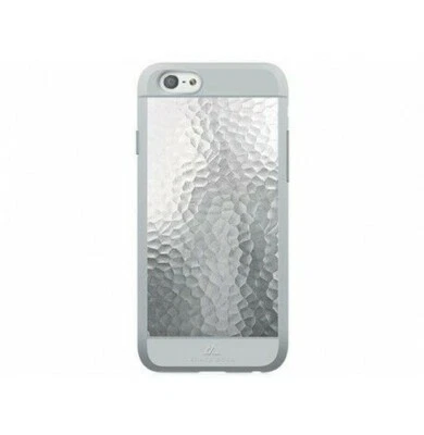 Cover Custodia Black rock Argento Martellato IPHONE 6 6S Metallo Ammortizzato - Immagine 1 di 3