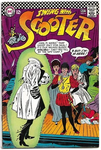 DC Edad de Plata: Columpio con Scooter #6 (Joe Orlando) Adolescente PopArt Hipster Cómic - Imagen 1 de 1
