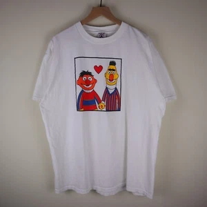 Camisa De Colección Bert And Ernie Manos Sostenibles Plaza Sésamo Adulto XL 24x30 - Imagen 1 de 19