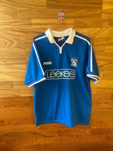 Cardiff City 2002 - 2003 home football shirt jersey PUMA size M blue Cover