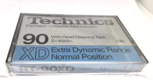 Cinta de casete de audio en blanco Technics XD 90 (sellada) ¡NUEVA DE STOCK! Nuevo - Imagen 1 de 5
